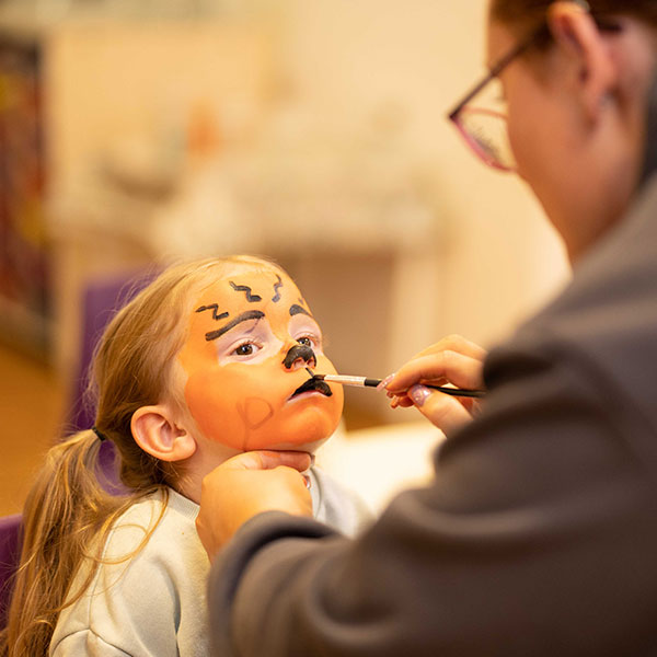 face-painting