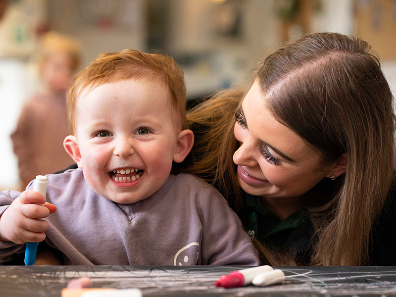 laughter-drawing-picture-the-village-nursery-&-pre-school Snowboarding